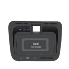 Автомобильное беспроводное зарядное устройство QI для Toyota Rav4 2021 2020 2019, быстрая зарядка для телефона, автомобильные зарядные устройства, зарядное устройство s, приемник, аксессуары для интерьера автомобиля QI