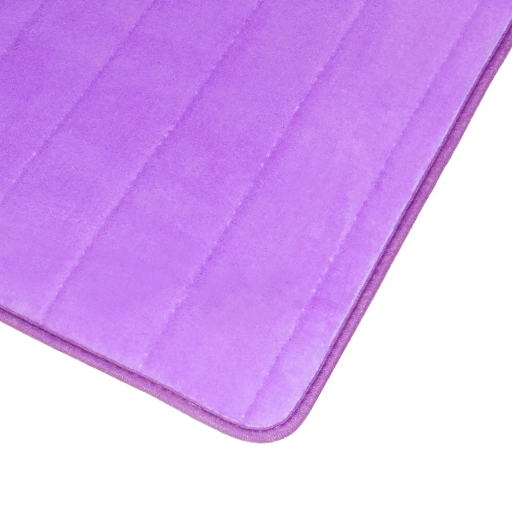 

Zeegle 2pcs Bath Mat Set Anti Slip Pedestal Rug Foot Mat Absorbent Toilet Seat Cover Mat Bathroom Shower Floor Rug Washable Rug