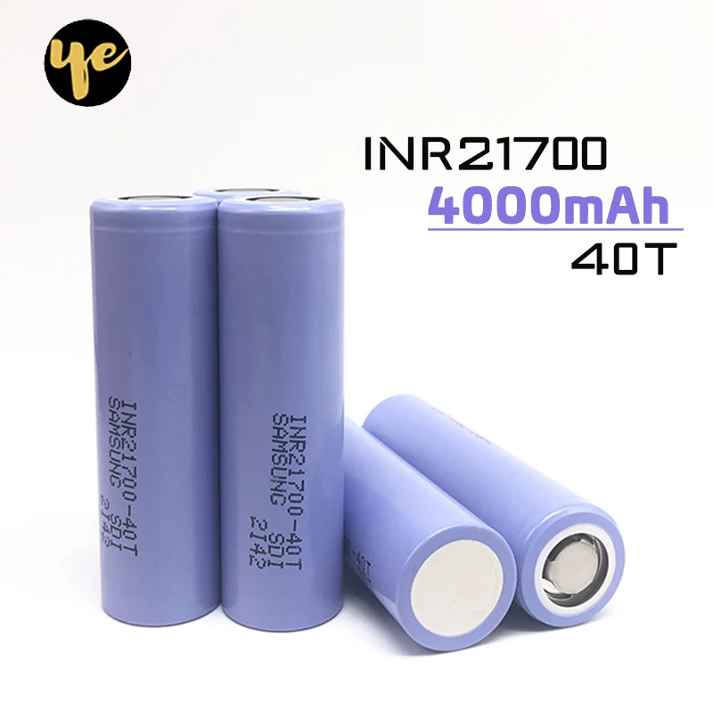 inr21700 40T 4000mAh 3,7 V 21700 30T аккумулятор питания 35A разрядка гаджеты электронная сигарета зарядка литиевая батарея