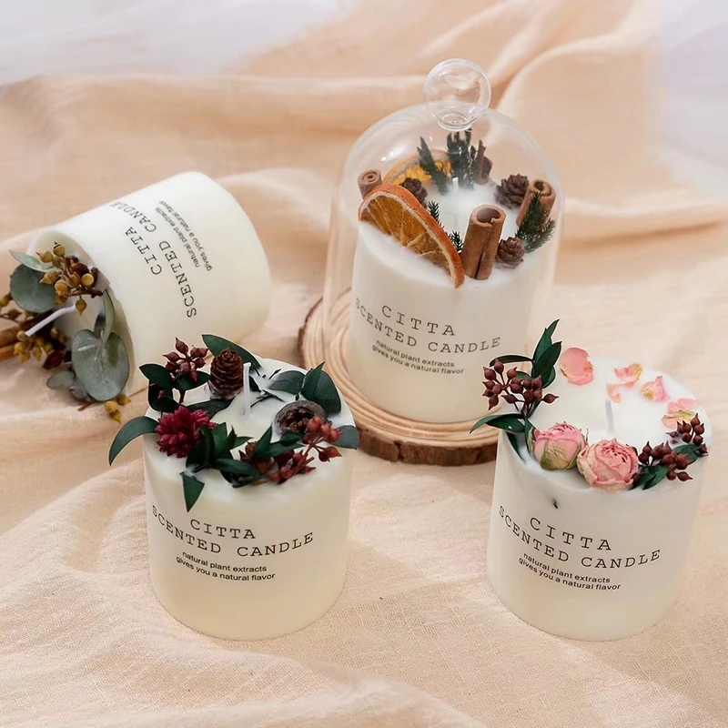 Аромат современного искусства торт свеча милый подарок цвет Дети Сад круглые