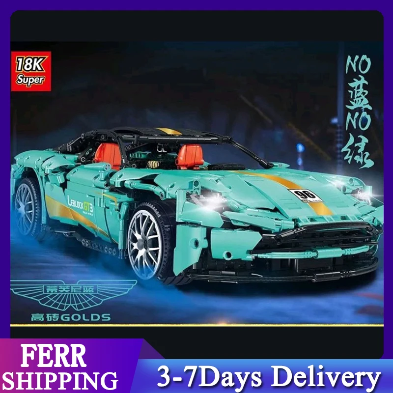 

Super 18K K85 Technical Martining DB11 Super Racing Car Model Building Blocks Brick Toys Kids Boy Birthday Gift