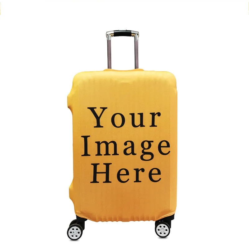 Чехол для чемодана с логотипом вашего изображения защитные чехлы защитой от пыли
