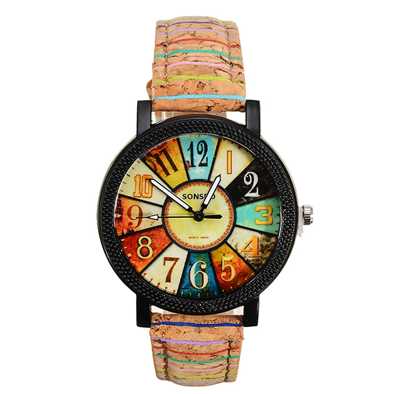 Часы наручные женские кварцевые с компасом цифровые спортивные в полоску