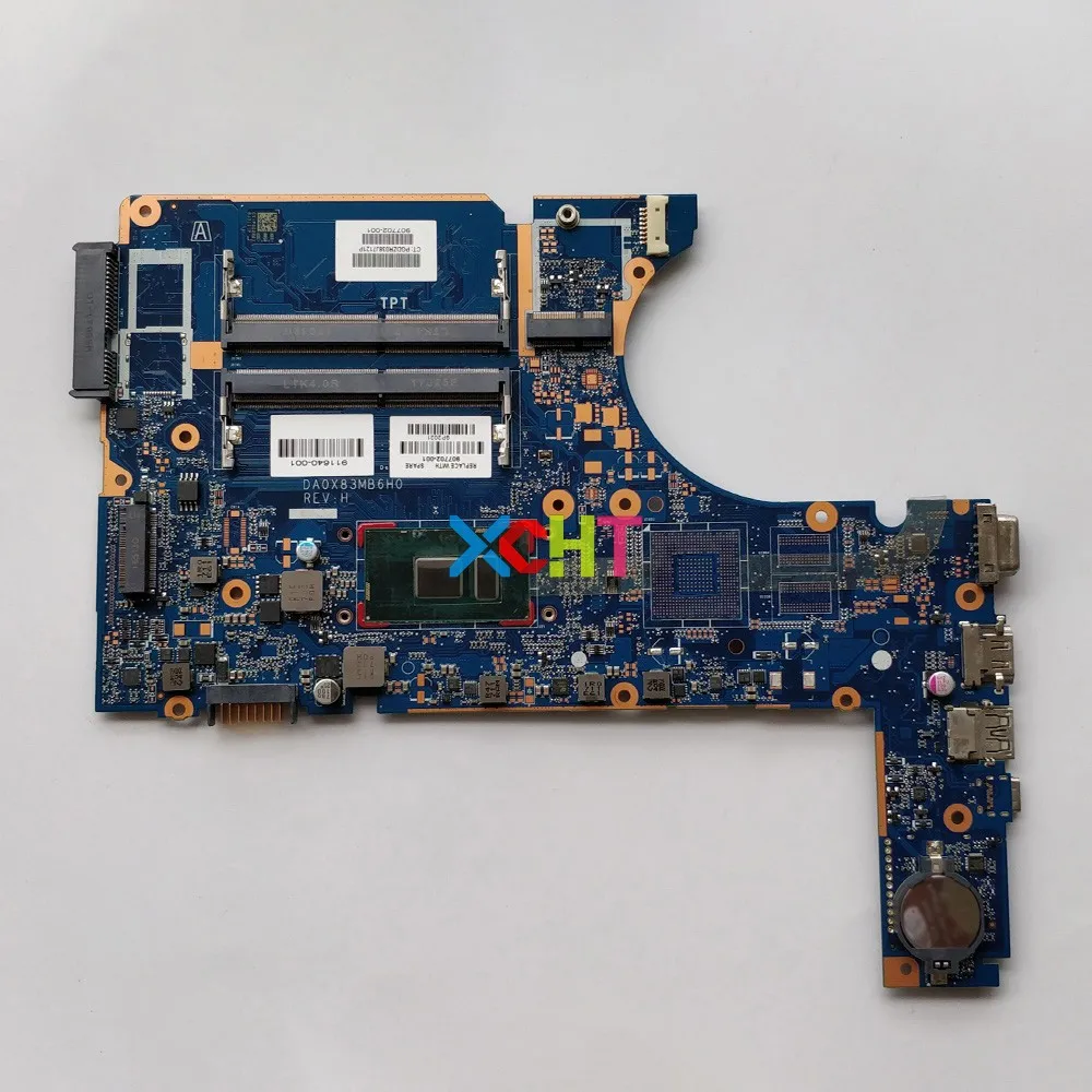 

907702-601 DA0X83MB6H0 i3-7100U CPU for HP ProBook 450 G4 Notebook PC Laptop Motherboard Mainboard 907702-001