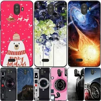 phone bags cases for bq 5016g choice 2020 5 0 inch cover soft silicone fashion marble inkjet painted shell bag