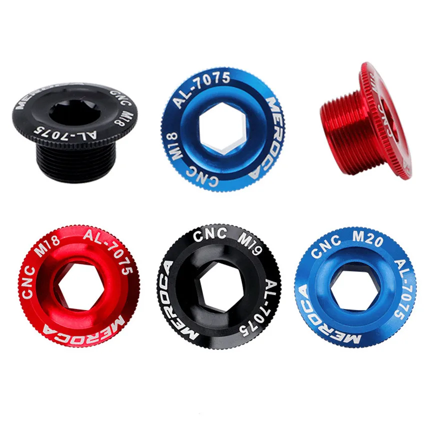 MEROCA MTB из алюминиевого сплава CNC горный велосипед цвет стандартная крышка винт M18