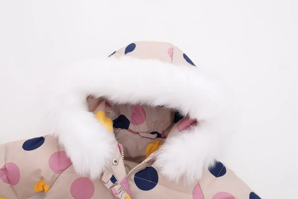 Children Winter Clothes Set Duck Down Jacket Baby Ski Wear Girls Infant Kids Parka Snowsuit Warm Toddler Winter Coat+ Jumpsuit