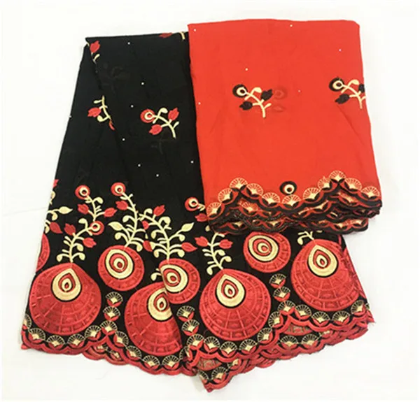 Парча в Гвинейском стиле со стразами цвет золотой Дубай кружевной ткани 100%