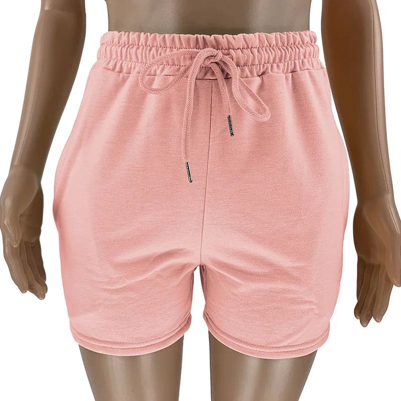 Fashion Women Two Piece Set Slim Gray Crop Top And Biker Shorts Large Size Sportswear Suit Outfits Female Tracksuit Clothes 2021 |