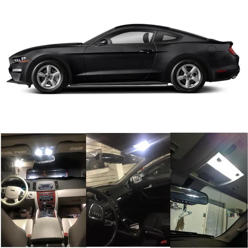 

Автомобильный внутренний светодиодный комплект для 2020 Ford F-150 Transit Connect Mustang