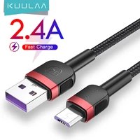 kuulaa micro cable for xiaomi mi redmi note 5 fast charge charger microusb charging data cord for samsung s7 huawei honor 8x