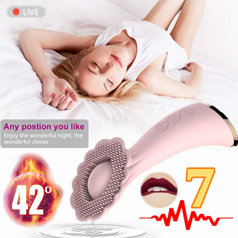 Фаллоимитатор Leten с языком фаллоимитатор вибраторы для женщин оральный массаж