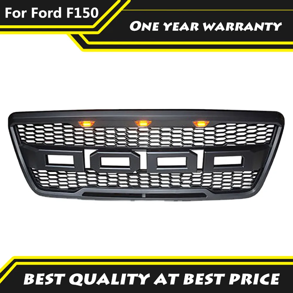 Модифицированная решетка Раптора для передних гонок Ford F150 2004 2005 2006 2007 2008 сетчатые