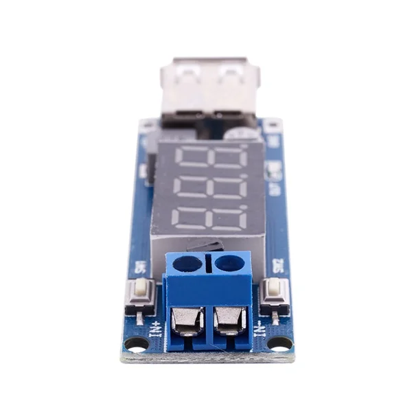 Step 4 5-40 В до 5 2А понижающий светодиодный вольтметр USB модуль преобразователя
