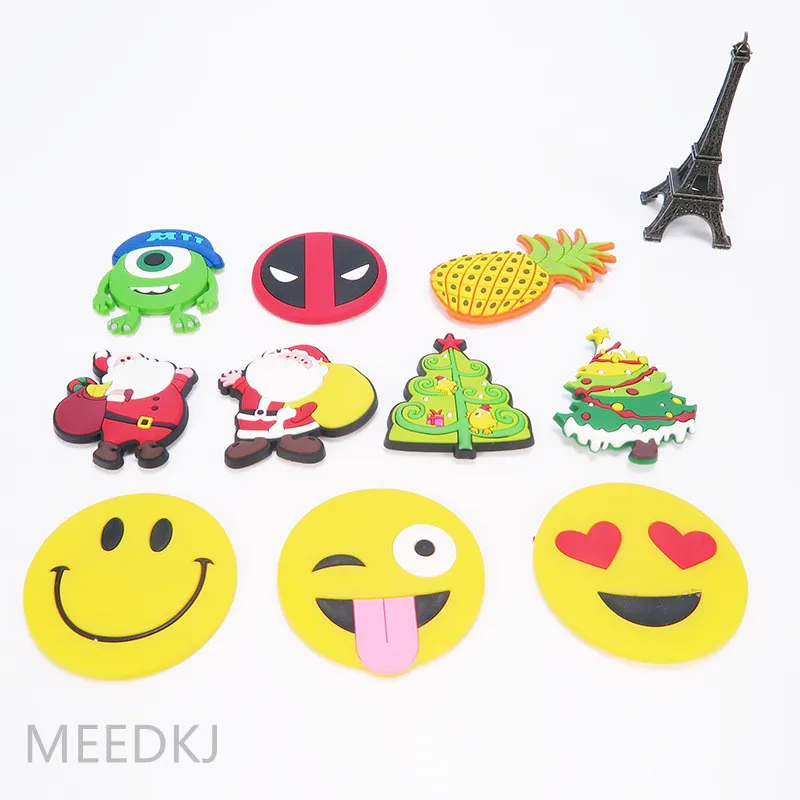 

2pcs magnetic refrigerator stickers children creative cartoon small fresh refrigerator stickers