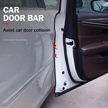 2/5/10M Car Door Protector Edge Scratch Strip Guard Trim Automobile Door Anti Collision Protection With Steel Car-styling 5