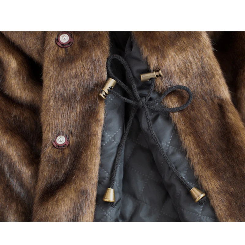 Новинка 2020 осенне-зимнее искусственное меховое пальто женская куртка из