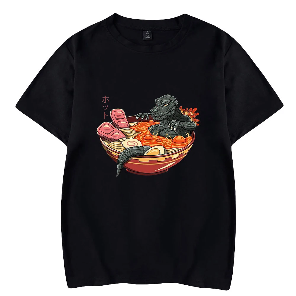 

Футболка в японском стиле для мужчин и женщин, футболки с круглым вырезом и коротким рукавом, уличная одежда в стиле Харадзюку, модная одежд...