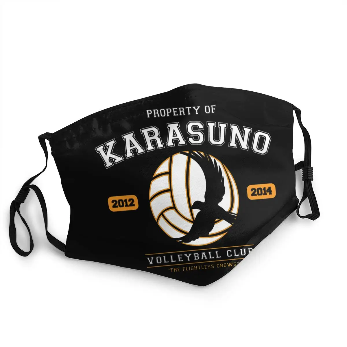 Командная маска для лица Karasuno haikyuu | Аксессуары одежды