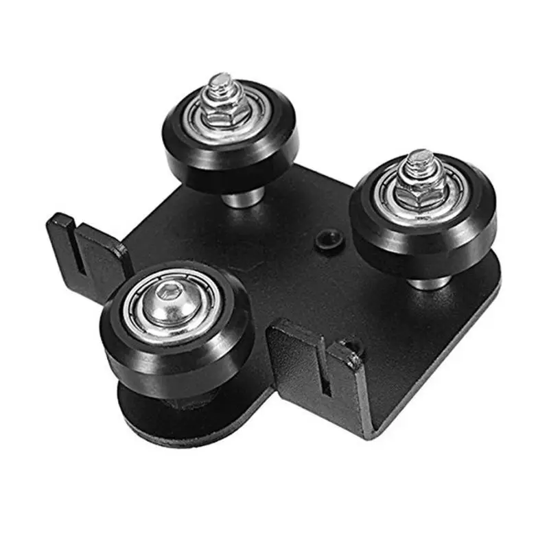 Экструдер сзади Поддержка пластины с ролик для Эндер 3 CR 10 10S S4 3D принтеры|Детали и