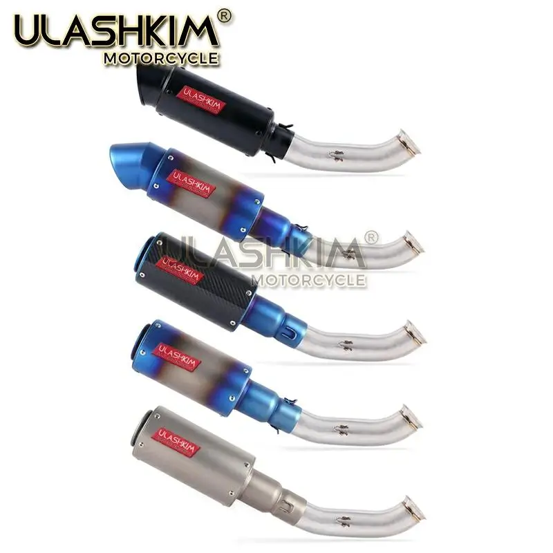 Полный глушитель выхлопной трубы мотоцикла системы средней Слипоны для KTM DUKE 390 250