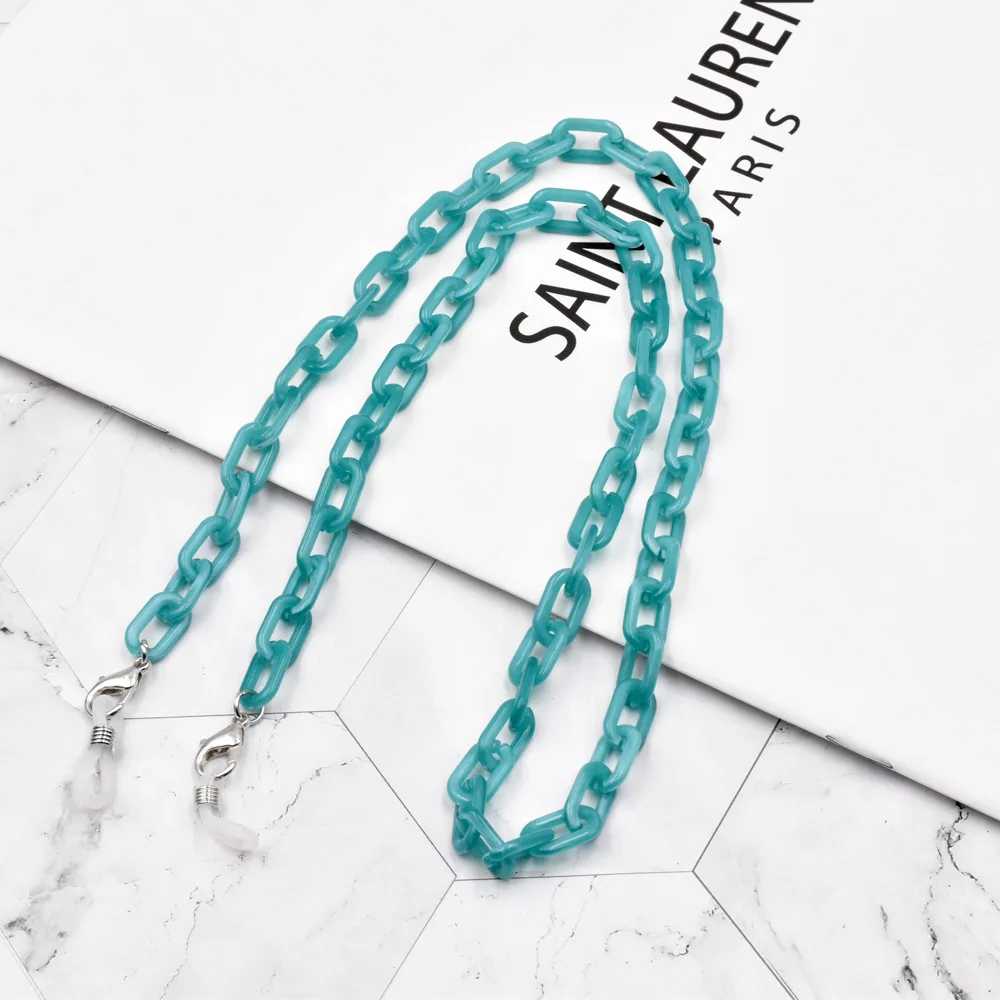 Яркая акриловая цепочка для очков в стиле ретро подвесной держатель маски