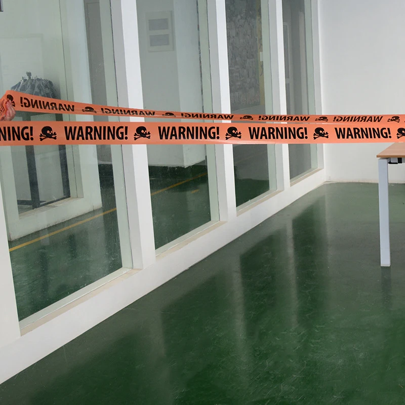 1 шт. предупреждающая лента для Хэллоуина X см | Дом и сад