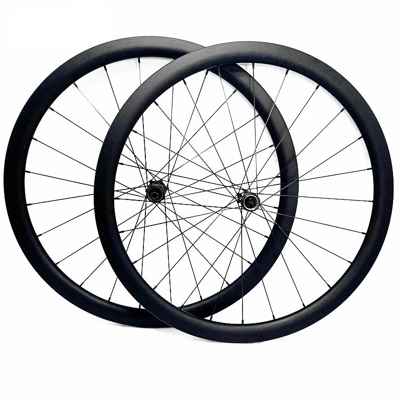 

700c wheelset Tubeless disc bike wheel 50x25mm with novatec D411SB D412SB centerlock 100X12 142X12 or QR road carbon wheels