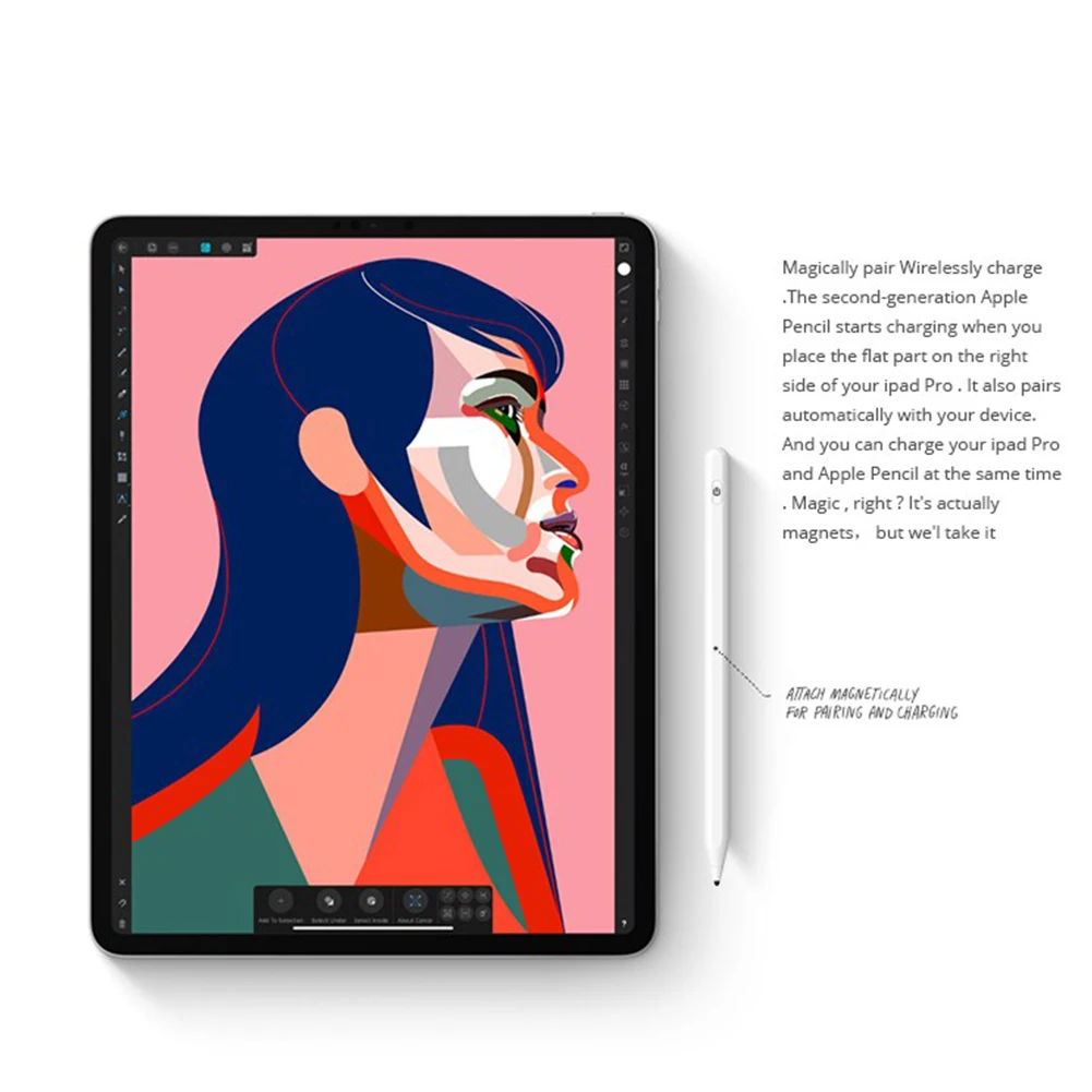 Универсальный Активный емкостный стилус для сенсорного экрана Умная Ручка Apple iPad