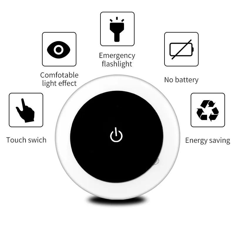 Herepow коридор инфракрасные светодиодные лампы магнитная Ночная лампа умный дом