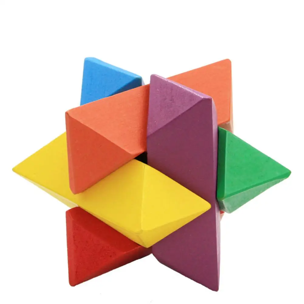 Ни Конг Мин замок 3D деревянная игра головоломка игрушка для взрослых детей|Пазлы|