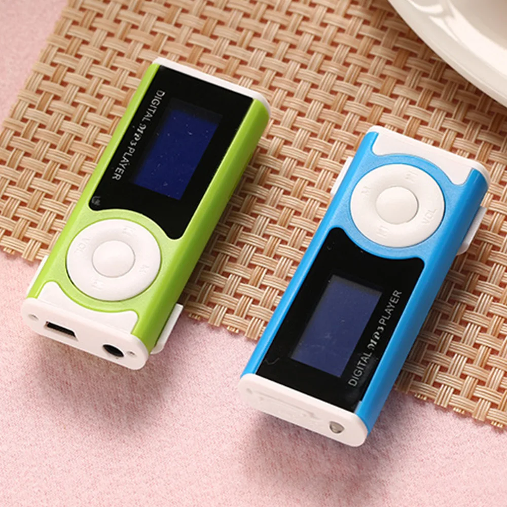 Новый Портативный аудиоплеер с мини USB разъемом ЖК экран цифровой MP3 плеер