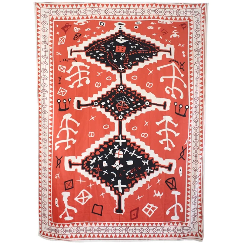 

Egypt astrologie India tapestry on the wall Sun god Orange meditation Tapestry wall hangings Home decoration geometric decor