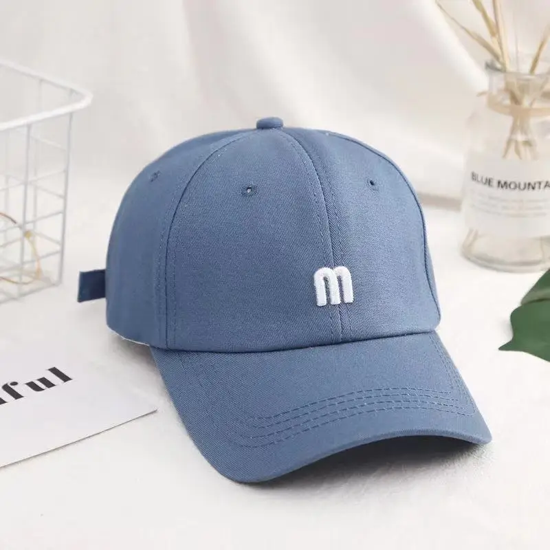 

Cap Shading Summer Sunscreen Baseball Cap Children's Hat Girl Middle School Boy Letter Hat Thin