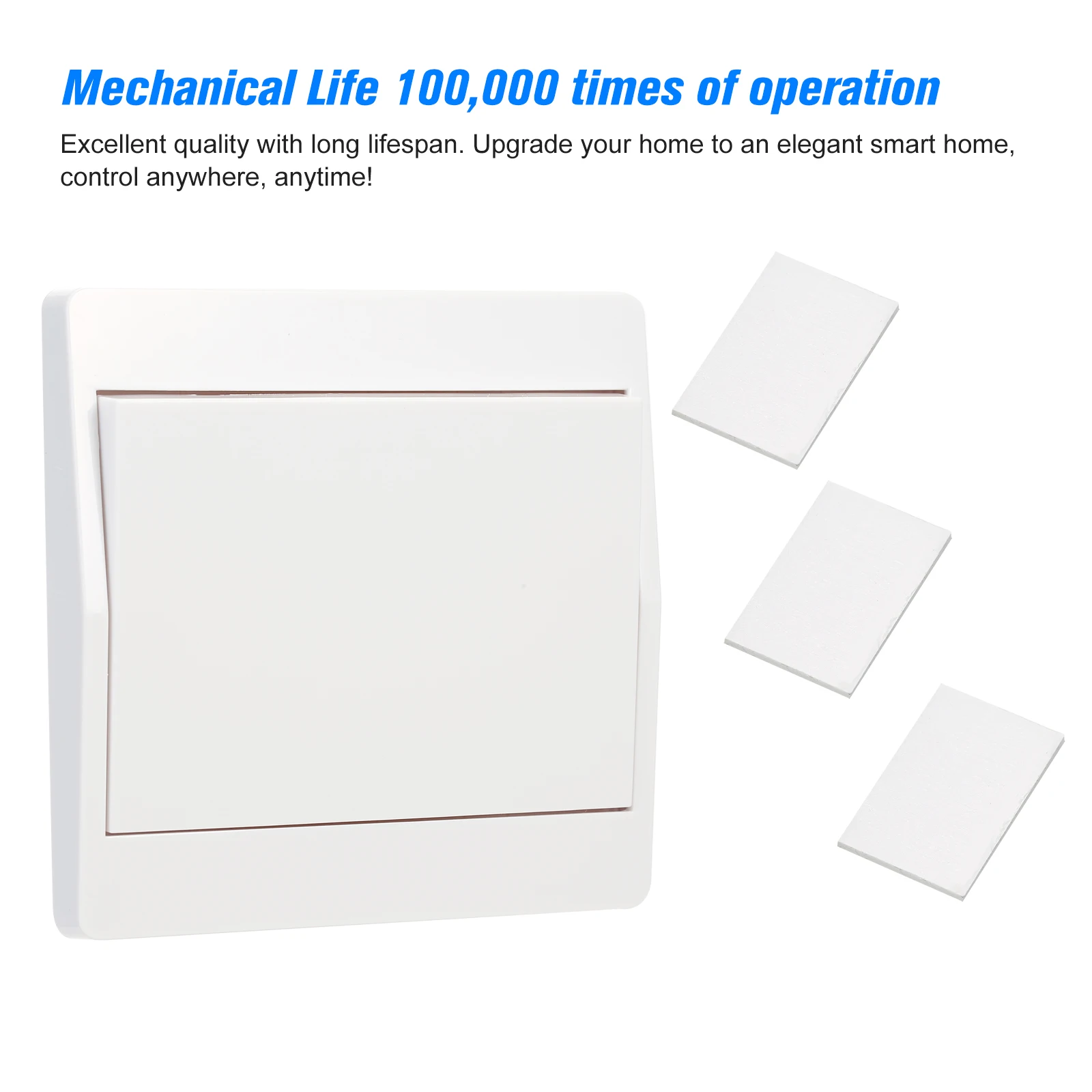433HMz RF Wireless Remote Control Switch Module and Self-powered Push Button Wall Light Controller 1527 | Электроника
