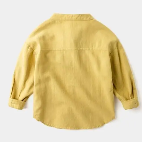 

VIDMID Children's shirts baby long-sleeved cotton clothes spring and autumn new jacket jacket boys P4004