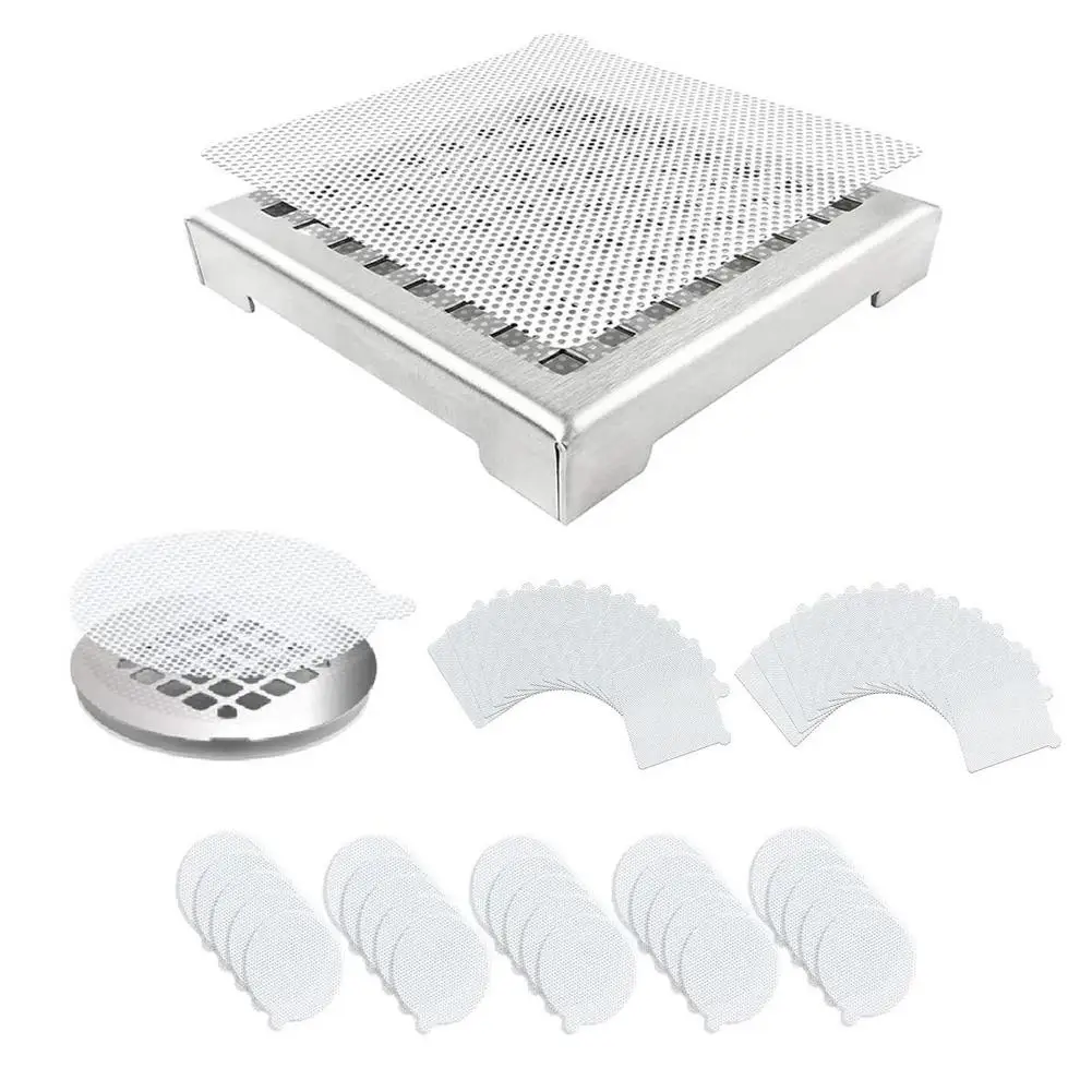 

Одноразовый сетчатый фильтр для слива волос в раковину