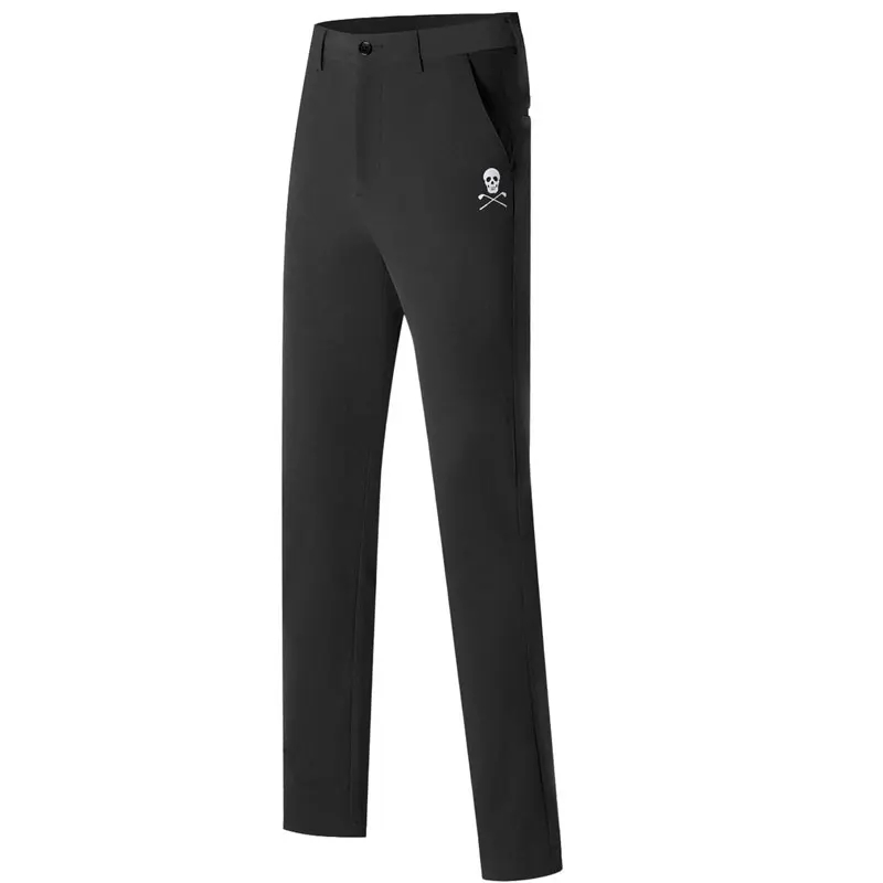 Весенне-осенние брюки для гольфа однотонная модная повседневная мужская одежда