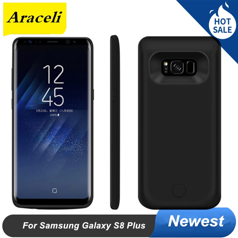 Чехол для Samsung Galaxy S8 Plus чехол аккумулятора 6500 мАч зарядного устройства s8 внешний
