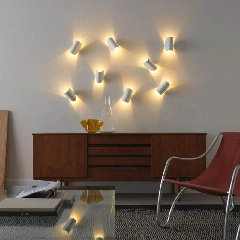 Скандинавские современные дизайнерские Бра в стиле пост модерн осветительные