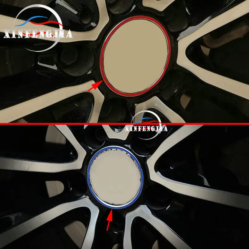 

Для Mercedes-Benz A B C E CLA GLA ML GL Class 4pc, сплав, красное колесо, центральное ступичное кольцо, отделка