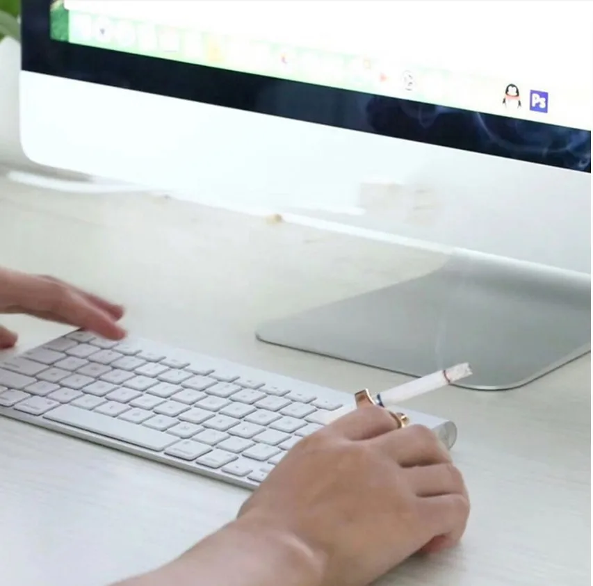 Держатель для сигарет из цинкового сплава ручной держатель табака курения