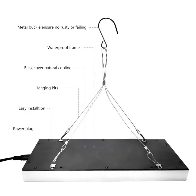 

Full Spectrum 25W 45W LED Grow Lights Panel Lamp High Lumen Beads for Garden Flower Indoor Greenhouse Plants