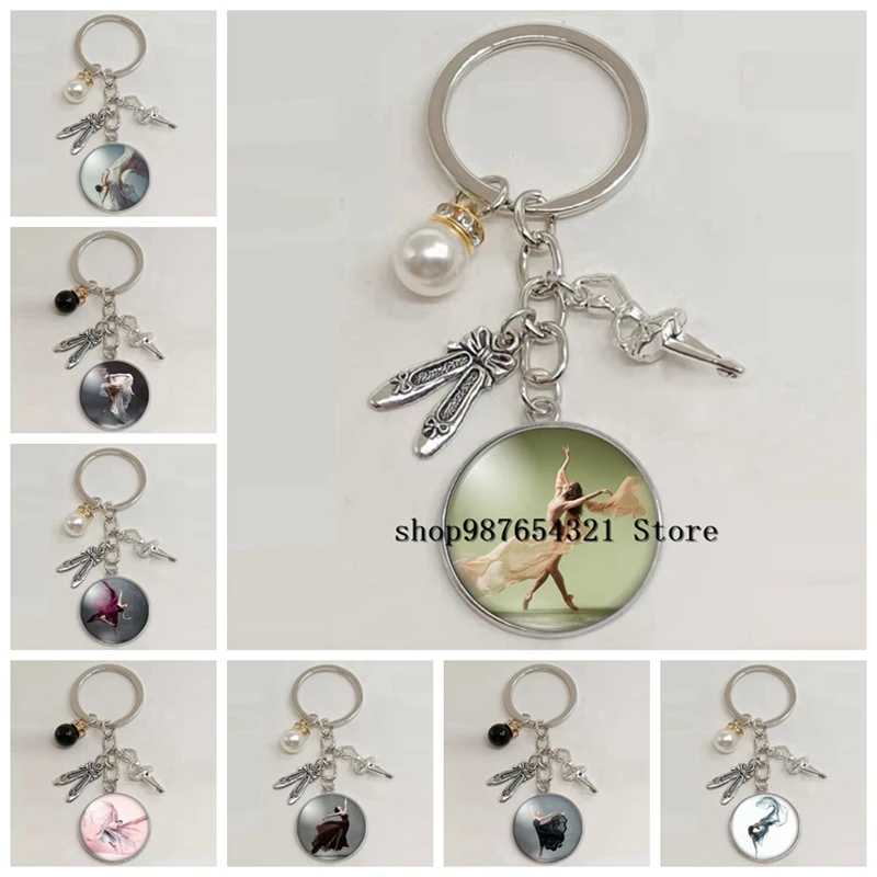 Новинка Современная Красота танцовщица телефон круглая фотография стекло