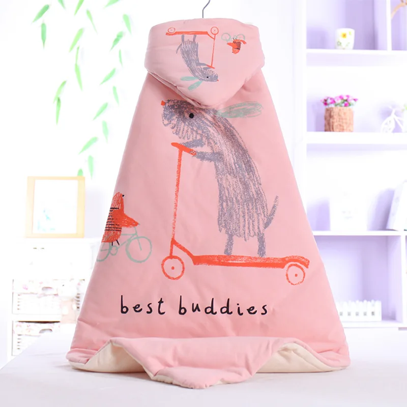 Мягкий Пеленальный детский спальный мешок для новорожденных Хлопковое одеяло