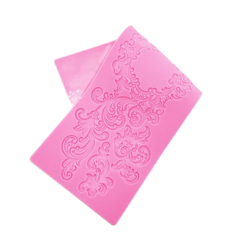 Рельефная форма MX121 в европейском стиле для цветочного кружева силиконовая