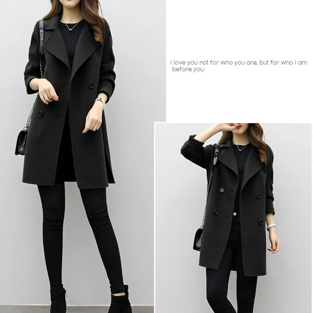 Veste femme jaqueta feminina, Женская Осенняя зимняя куртка, повседневная верхняя одежда, парка, тонкое пальто, пальто, chaquetas mujer