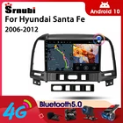 Srnubi Android 10 автомобильное радио для Hyundai Santa Fe 2006-2012 мультимедийный видеоплеер 2 Din 4G GPS навигация Carplay DVD головное устройство
