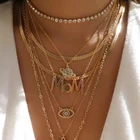 Настоящее серебро 925 пробы подарок на день матери любовь надпись мама ювелирные изделия Горячая Мода красочный cz выложенная Радуга кулон ожерелье