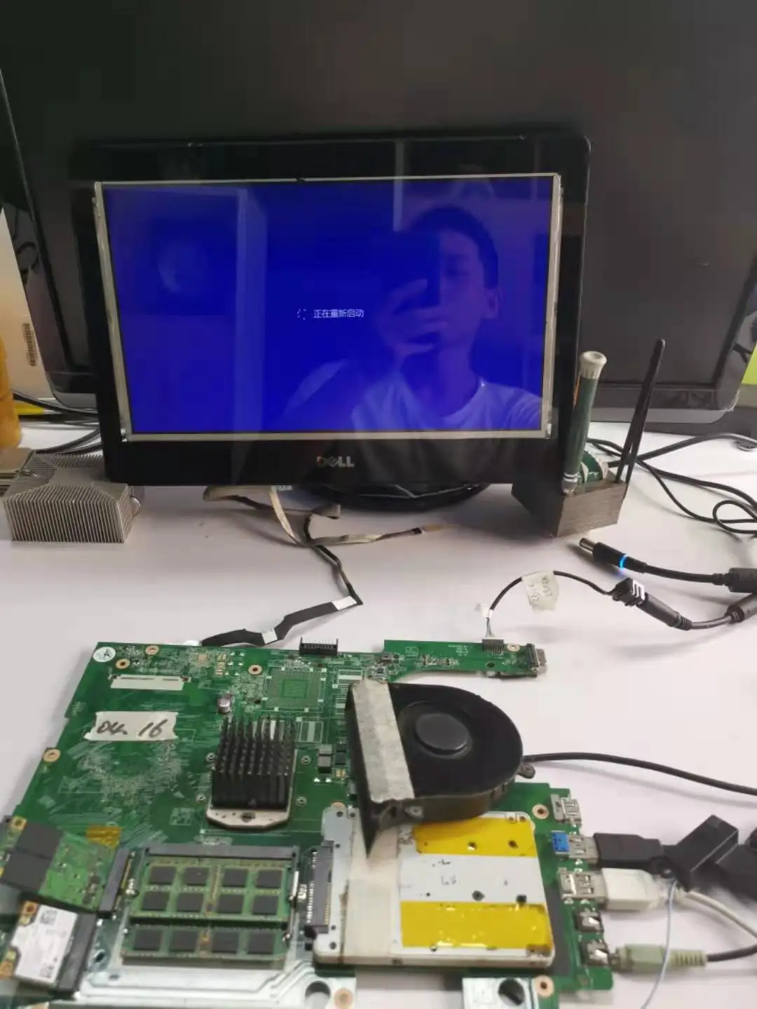 Быстрая доставка материнская плата для ноутбука 0F9C71 DA0R09MB6H1 REV : H1 Dell Inspiron 5720